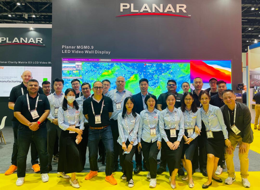 InfoComm Asia | J9集团Planar全球首发第四代Micro LED智能一体机