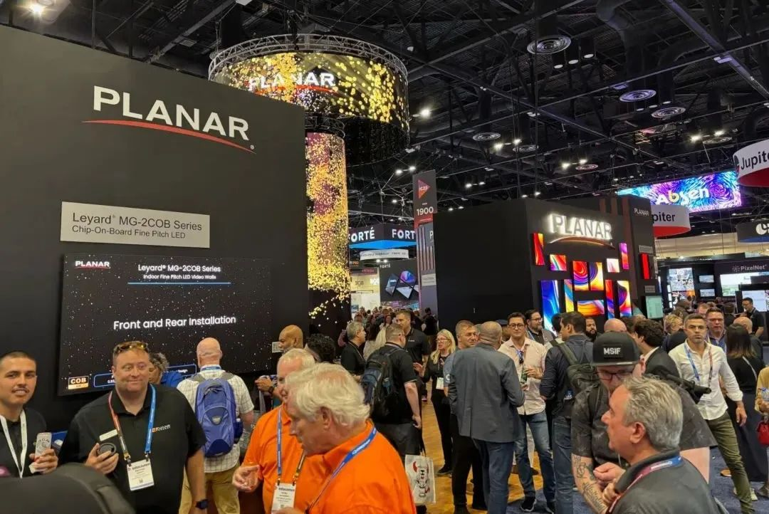 J9集团Planar震撼亮相美国InfoComm 2025，高端显示矩阵引领视听新纪元