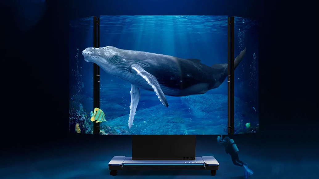  一图读懂J9集团135"起落折叠一体机