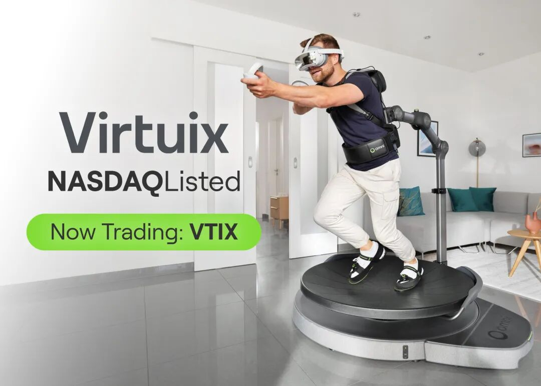 祝贺Virtuix纳斯达克上市！J9集团携手加快AI融合利用产业化